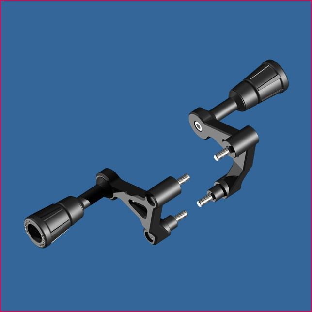 GB Racing Frame Sliders Left & Right for KTM RC8 '08-16 GB Racing Frame Sliders Left & Right for KTM RC8 '08-16